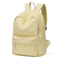 Wholesale new stylish branded canvas backpacks for college girls bag model